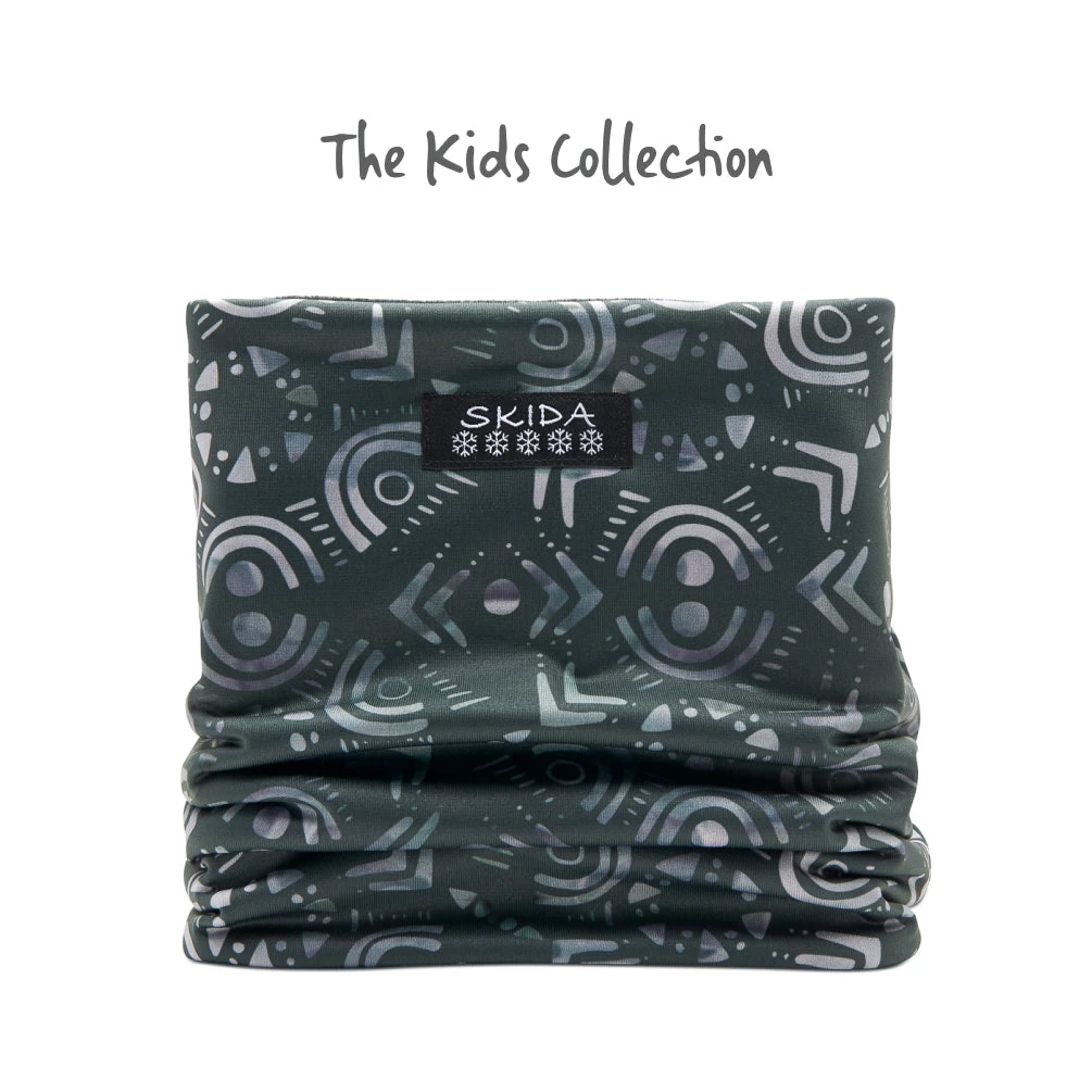 Silver Pine | Kids Alpine Neckwarmer 3 Silver Pine | Kids Alpine Neckwarmer