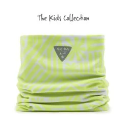 Neon Waves | Kids Alpine Neckwarmer